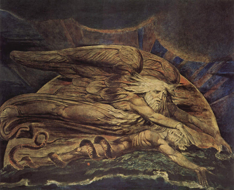 Elohim tworzący Adama - William Blake