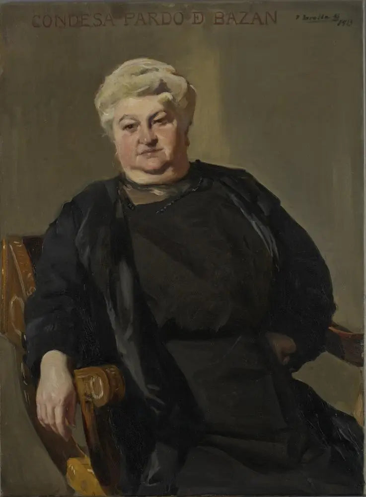Emilia Pardo Bazán, hrabina Pardo Bazán - Joaquín Sorolla