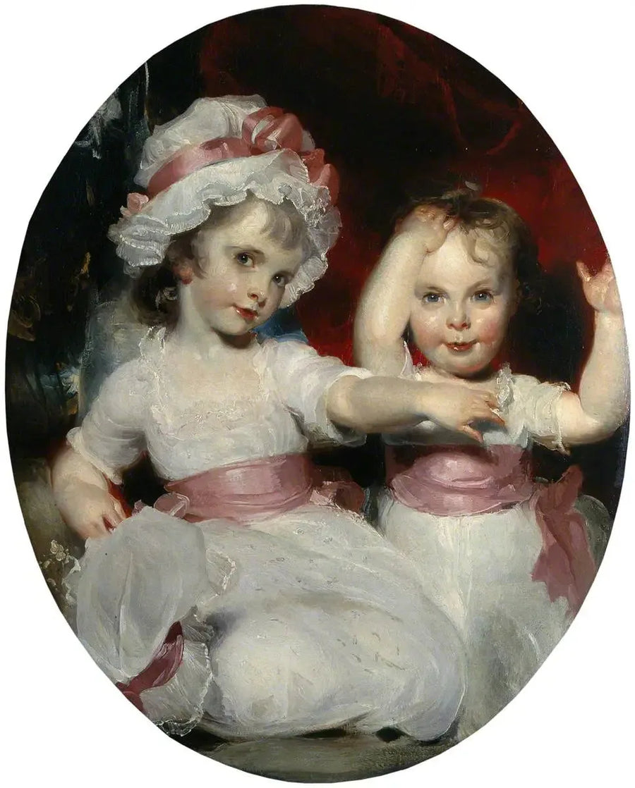 Dzieci Emily i Harriet Lamb - Thomas Lawrence
