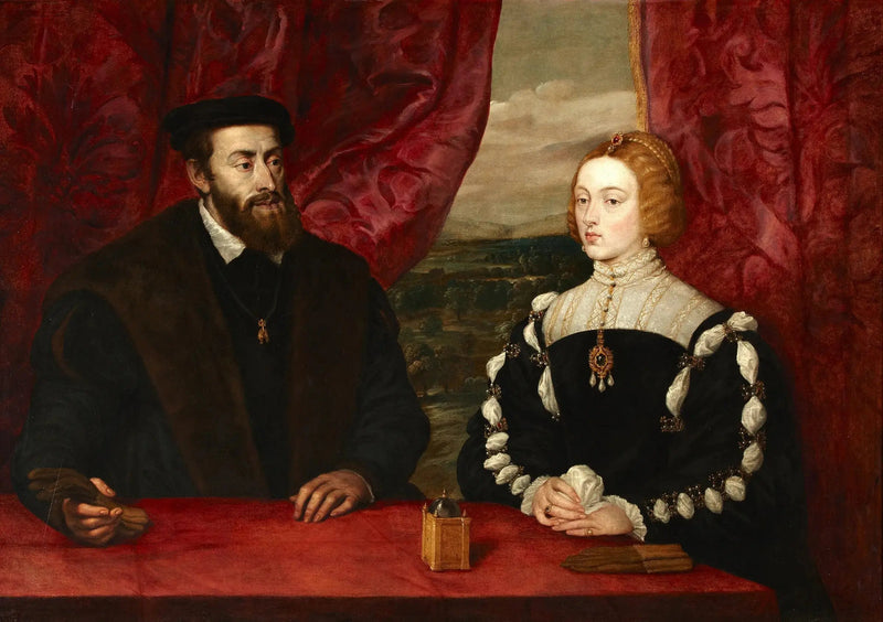 Cesarz Karol V i cesarzowa Izabela - Peter Paul Rubens