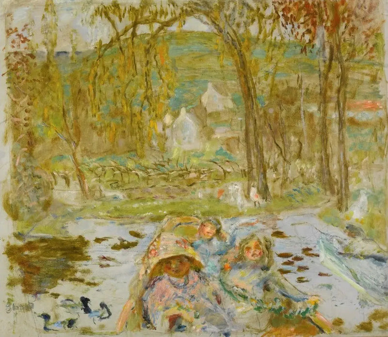 W łódce - Pierre Bonnard