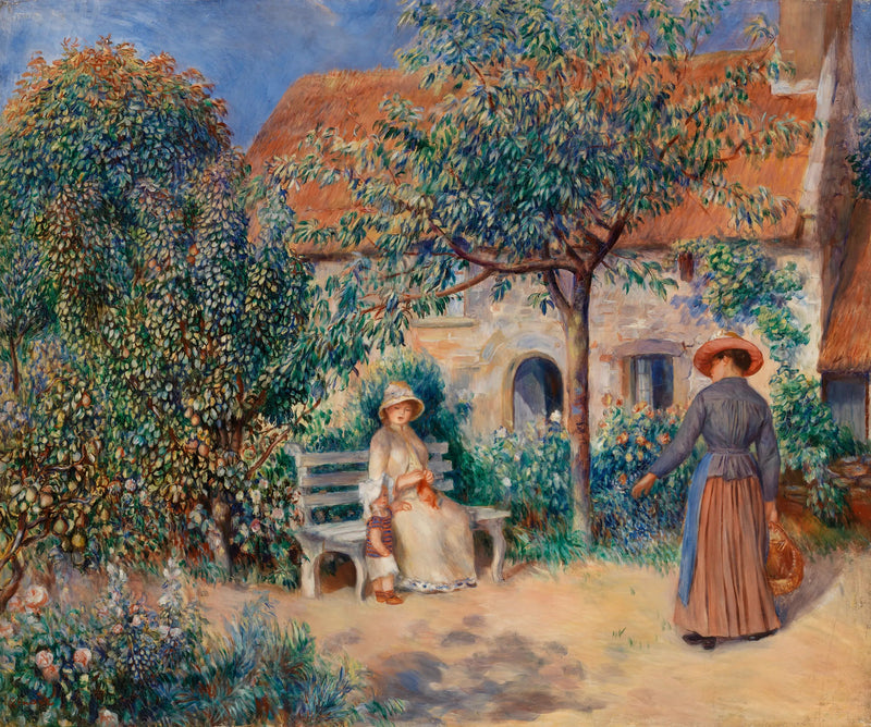 W Bretanii - Pierre-Auguste Renoir