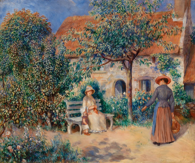 W Bretanii - Pierre-Auguste Renoir
