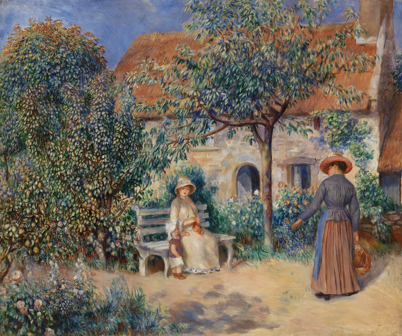 W Bretanii - Pierre-Auguste Renoir