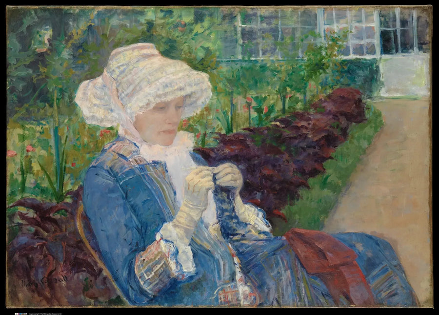 Haftując - Mary Cassatt