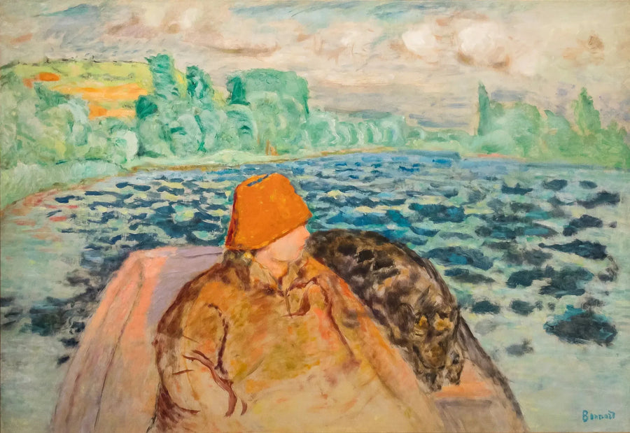 W canoe, Vernon - Pierre Bonnard