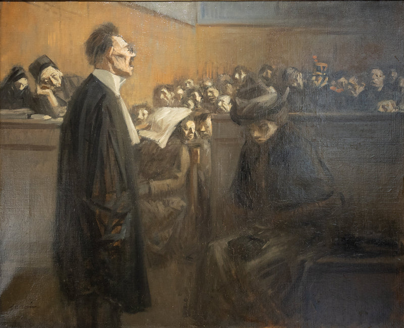 W sądzie - Jean-Louis Forain