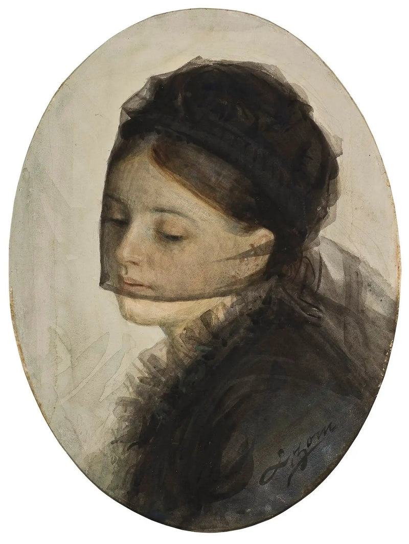W żałobie - Anders Zorn