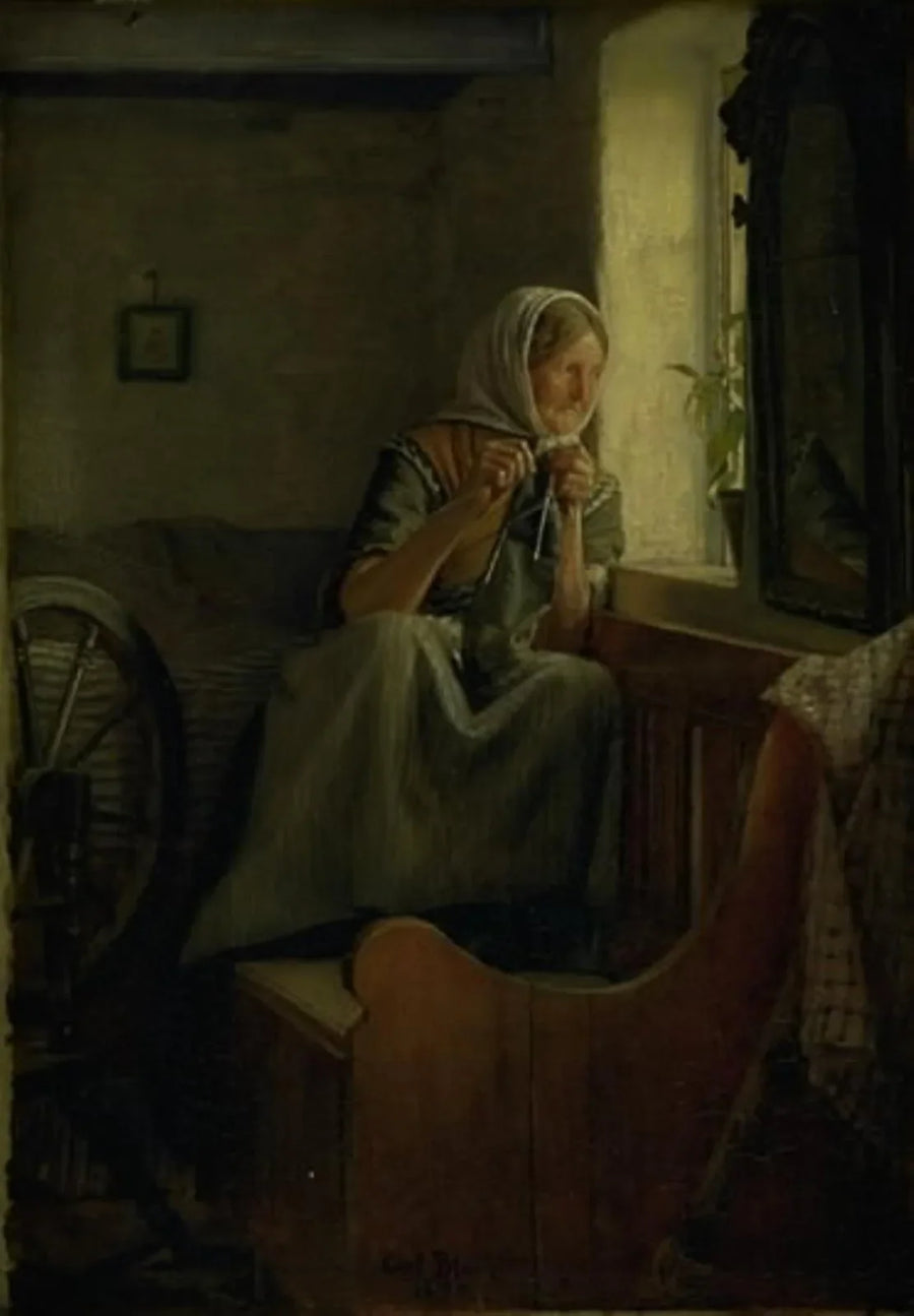 Stara konopka z okna - Carl Heinrich Bloch