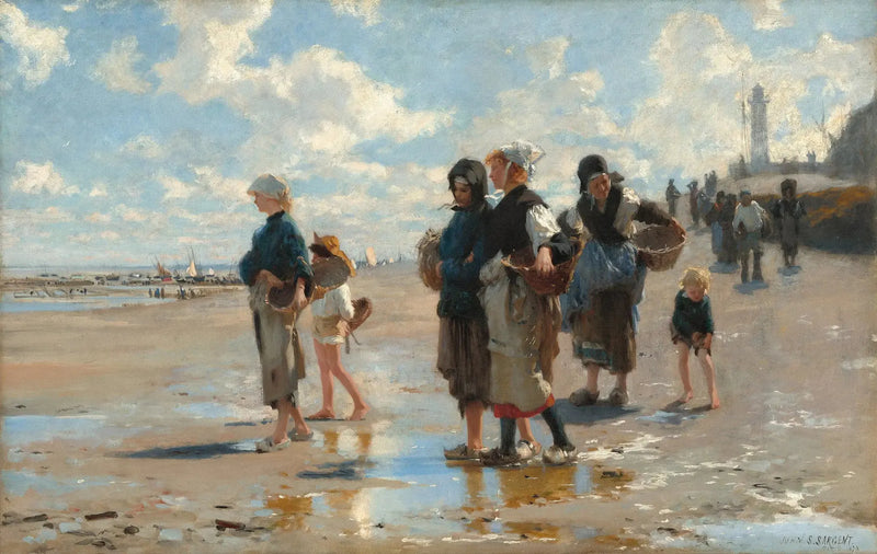 W drodze na ryby - John Singer Sargent