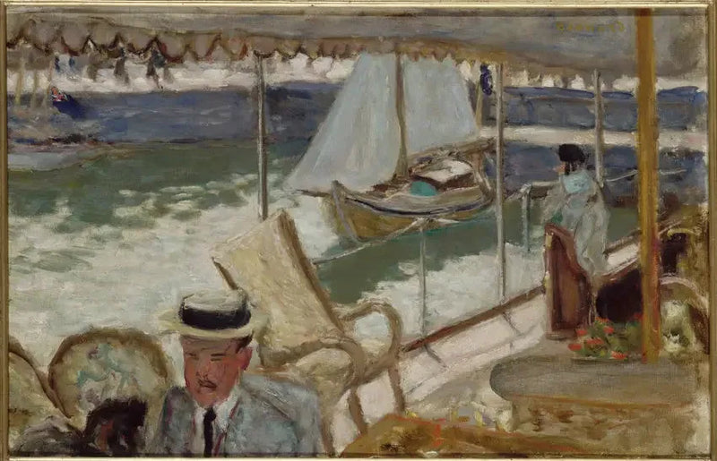 Na jachcie - Pierre Bonnard