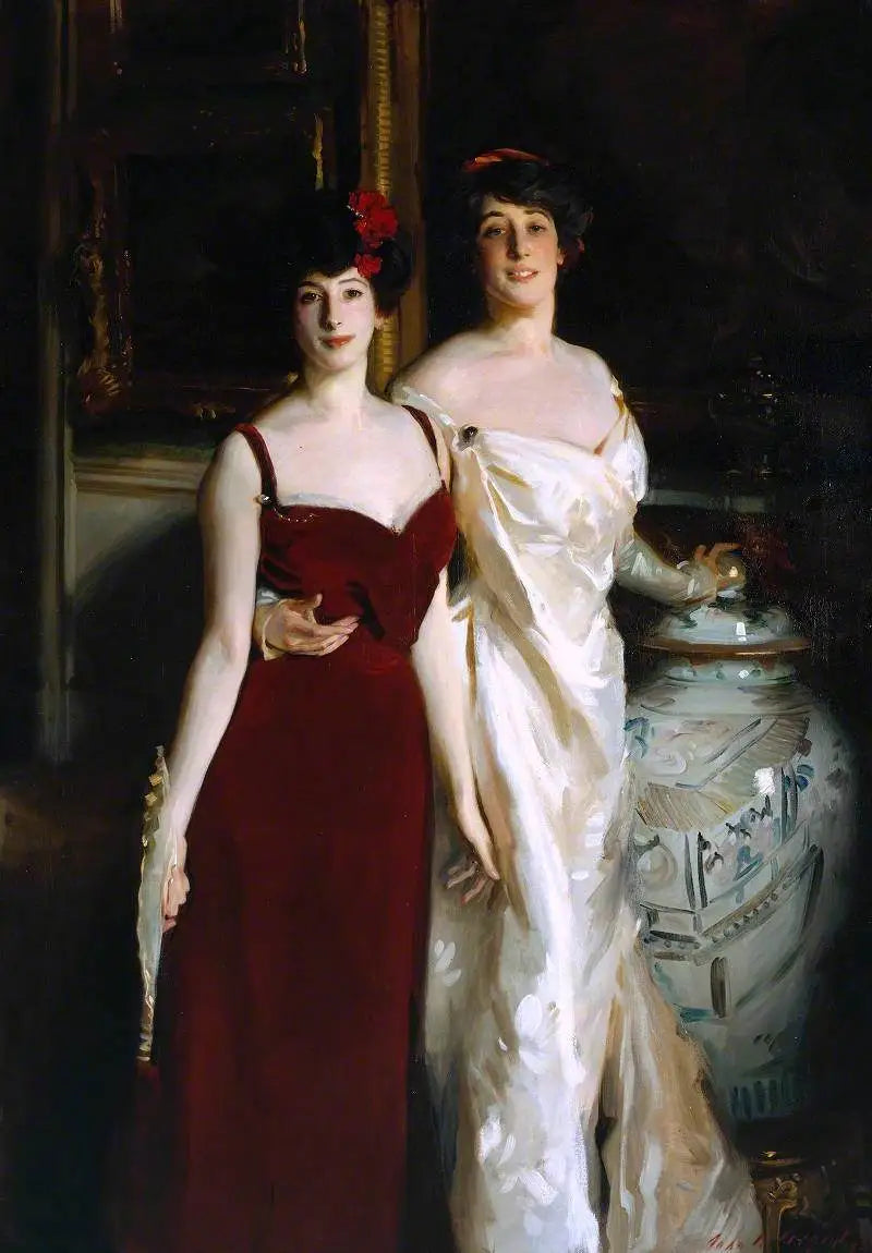 Ena i Betty, córki Ashera i pani Wertheimer - John Singer Sargent