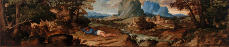 Endymion i jego trzoda - Titian