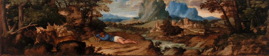 Endymion i jego trzoda - Titian