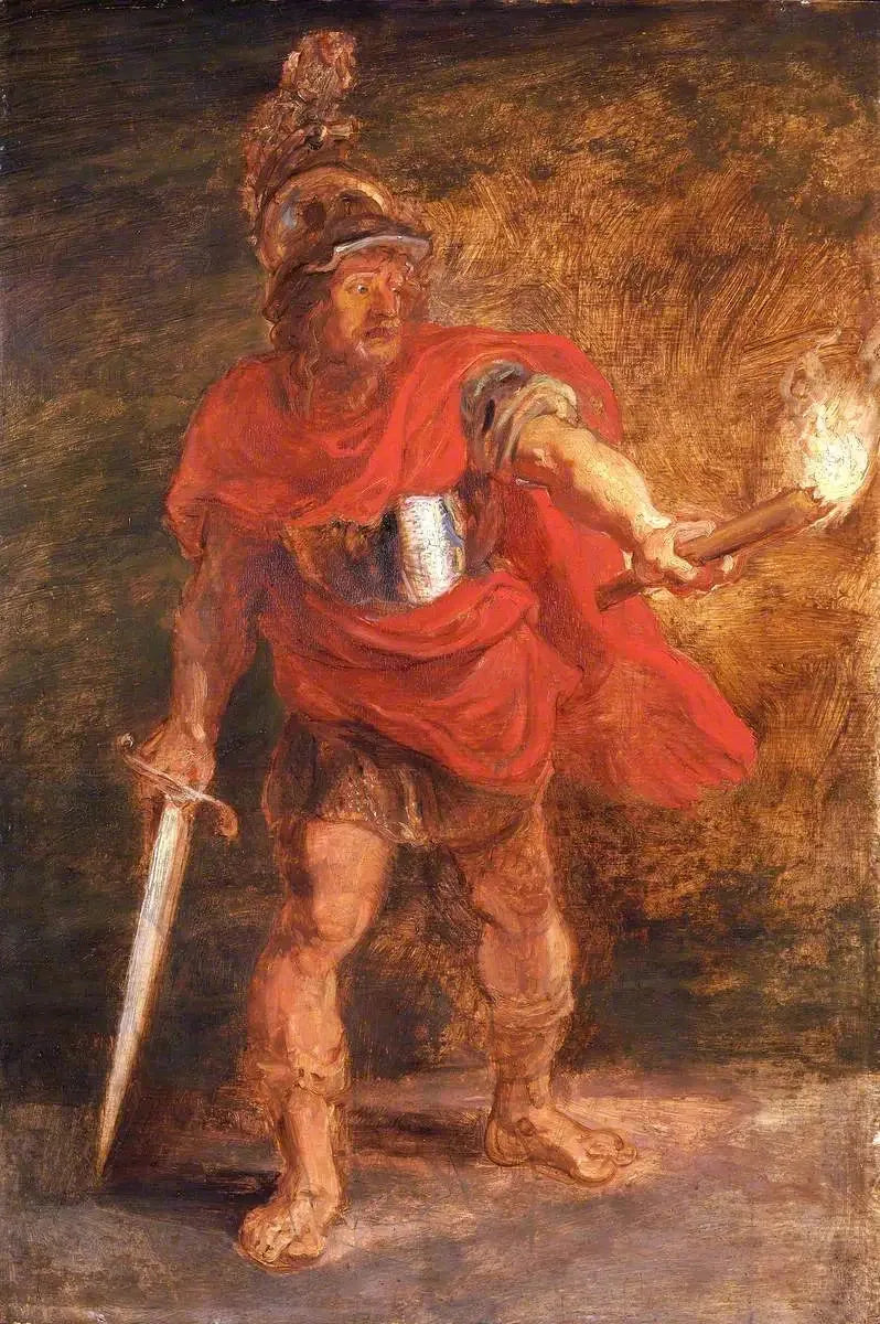 Eneasz w Hadesie - Peter Paul Rubens