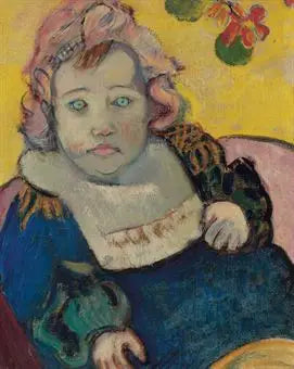 Dziecko w śliniaku - Paul Gauguin