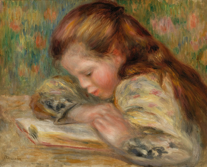 Dziecko czytające - Pierre-Auguste Renoir