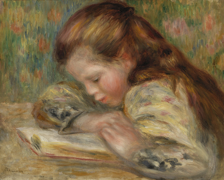 Dziecko czytające - Pierre-Auguste Renoir