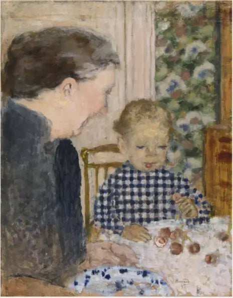 Dziecko jedzące wiśnie - Pierre Bonnard