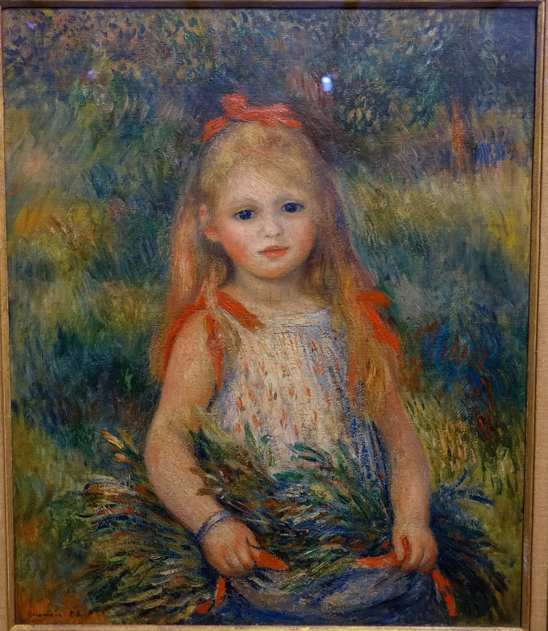 Dziecko z kłosami - Pierre-Auguste Renoir