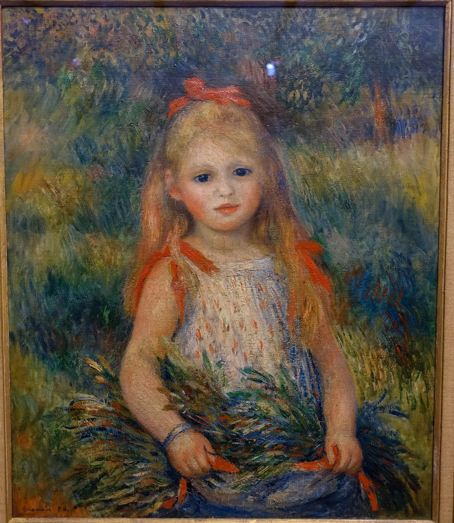Dziecko z kłosami - Pierre-Auguste Renoir