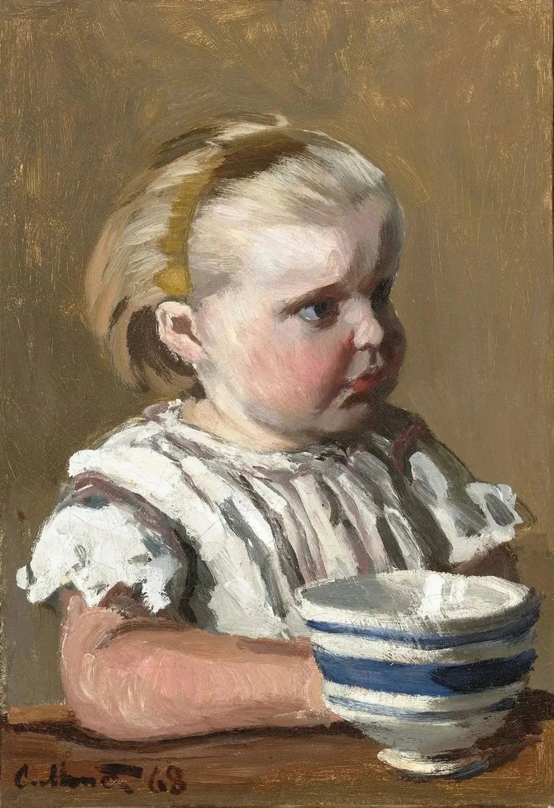 Dziecko z kielichem, portret Jeana Moneta W131 - Claude Monet
