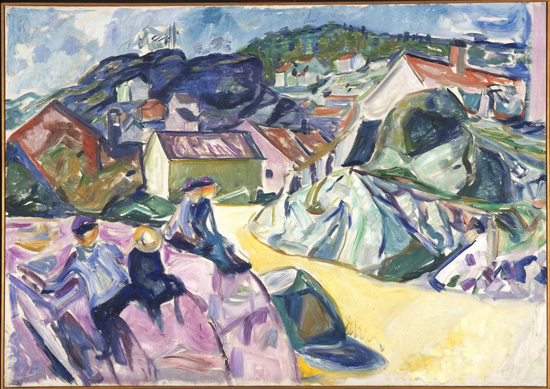 Dzieci na skale - Edvard Munch