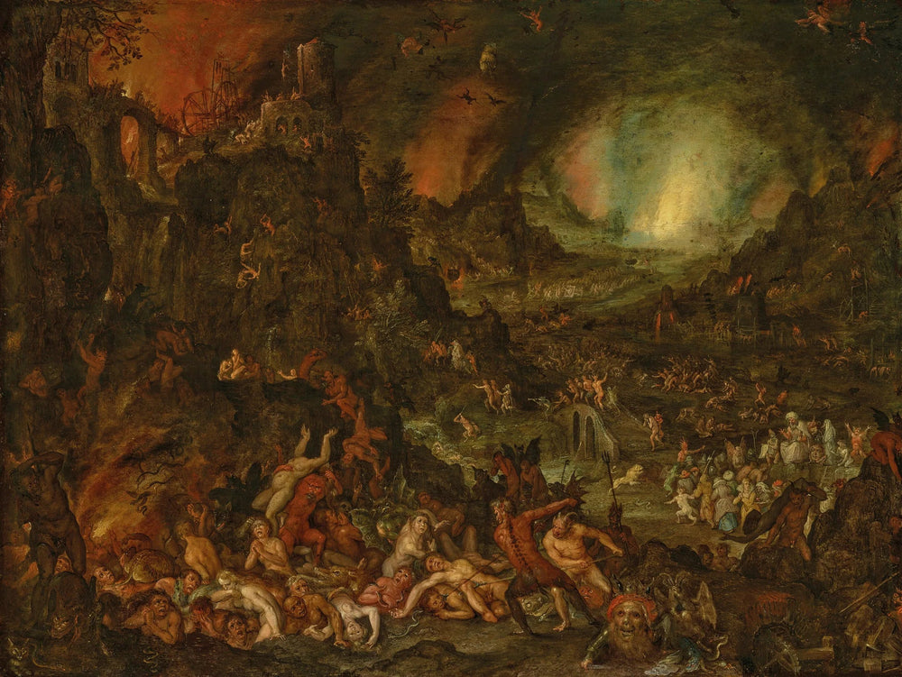 Enfer - Jan Brueghel l'Ancien