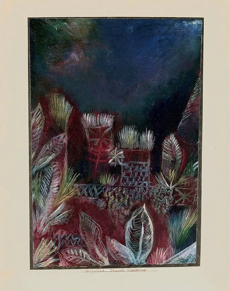 Tropikalne piekło - Paul Klee