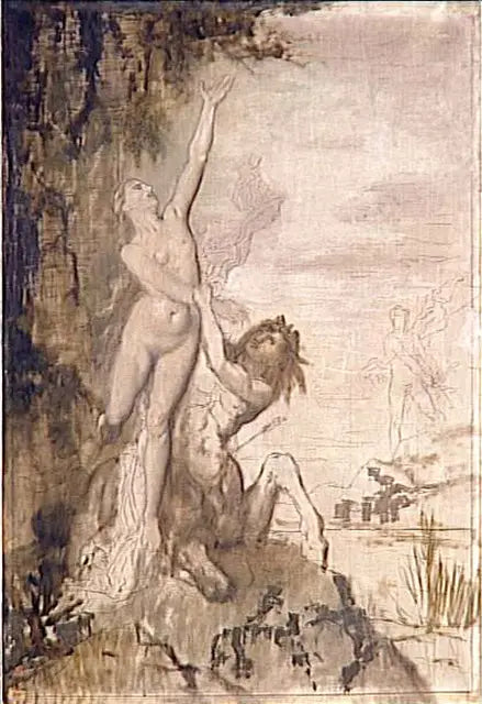 Usunięcie Dejaniry - Gustave Moreau