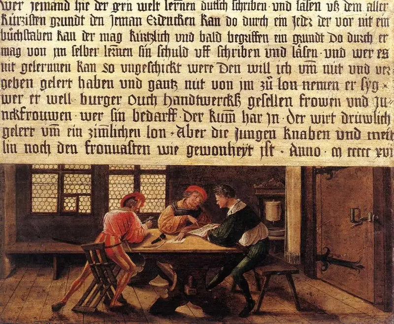 Szyld nauczyciela (strona dla dorosłych) - Hans Holbein Młodszy