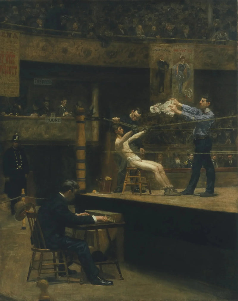 Między rundami - Thomas Eakins