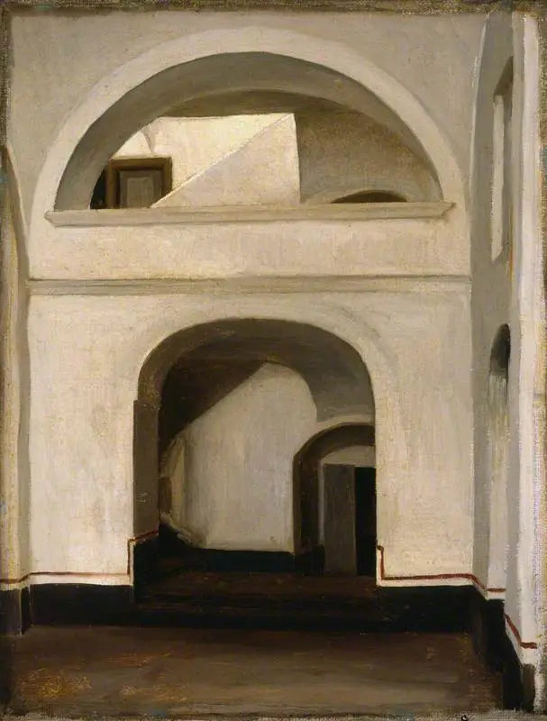 Wejście do domu, Capri - Frederic Leighton