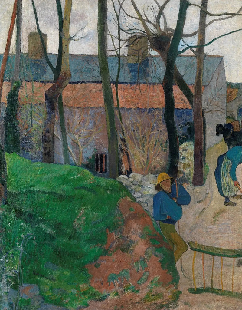 Wejście na farmę - Paul Gauguin