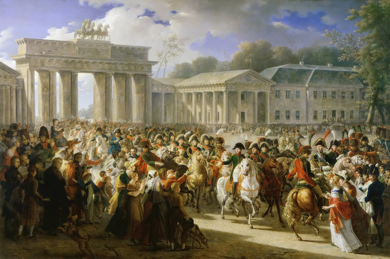 Wejście Napoleona I do Berlina, 27 października 1806 - Charles Meynier