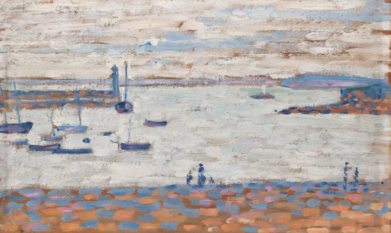 Wejście do portu, Portrieux - Paul Signac