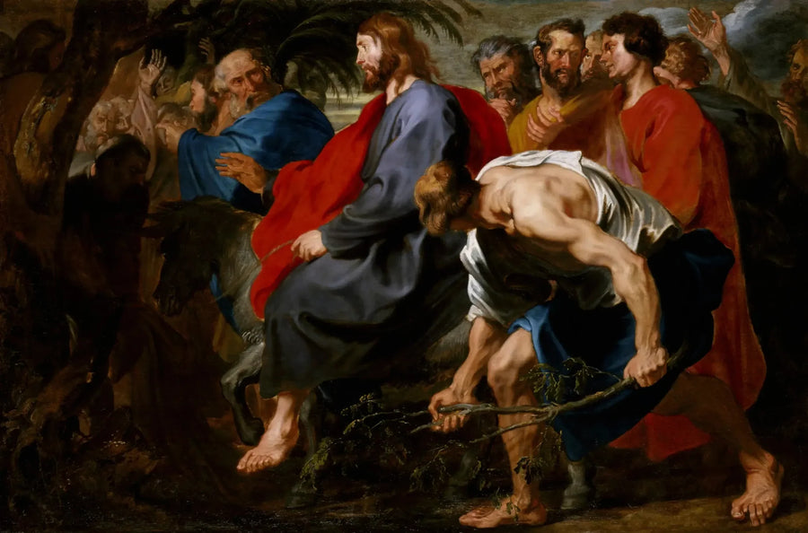 Wjazd Chrystusa do Jerozolimy - Antoine van Dyck