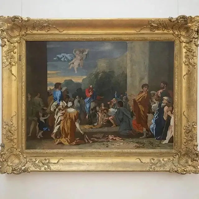 Wjazd Chrystusa do Jerozolimy - Nicolas Poussin