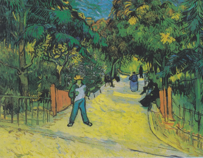 Wejście do parku publicznego w Arles - Vincent van Gogh