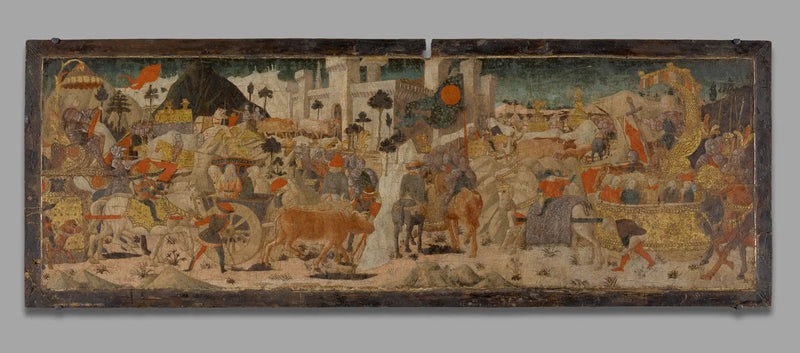 Triumfalne wejście do Rzymu Tytusa i Wespazjana - Paolo Uccello