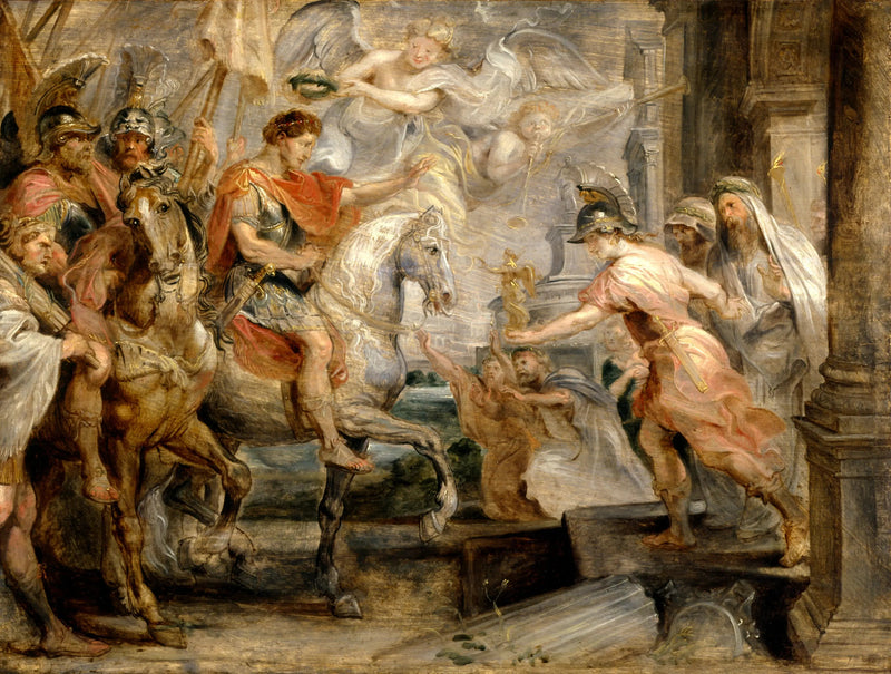 Triumfalny wjazd Konstantyna do Rzymu - Peter Paul Rubens