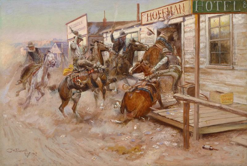 Wejście bez pukania - Charles Marion Russell