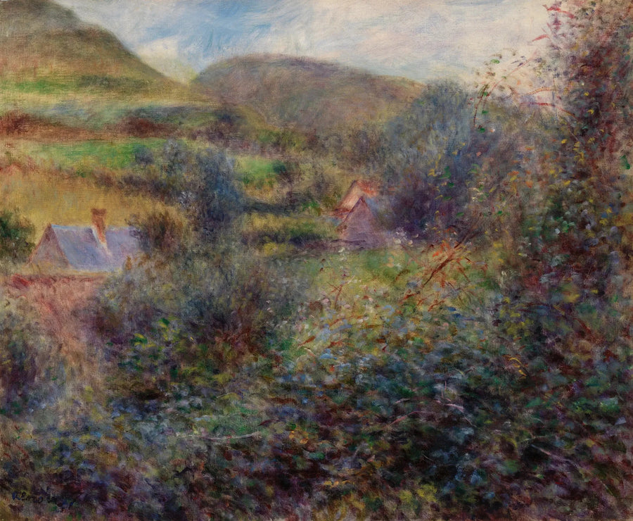 Okolice Berneval - Pierre-Auguste Renoir