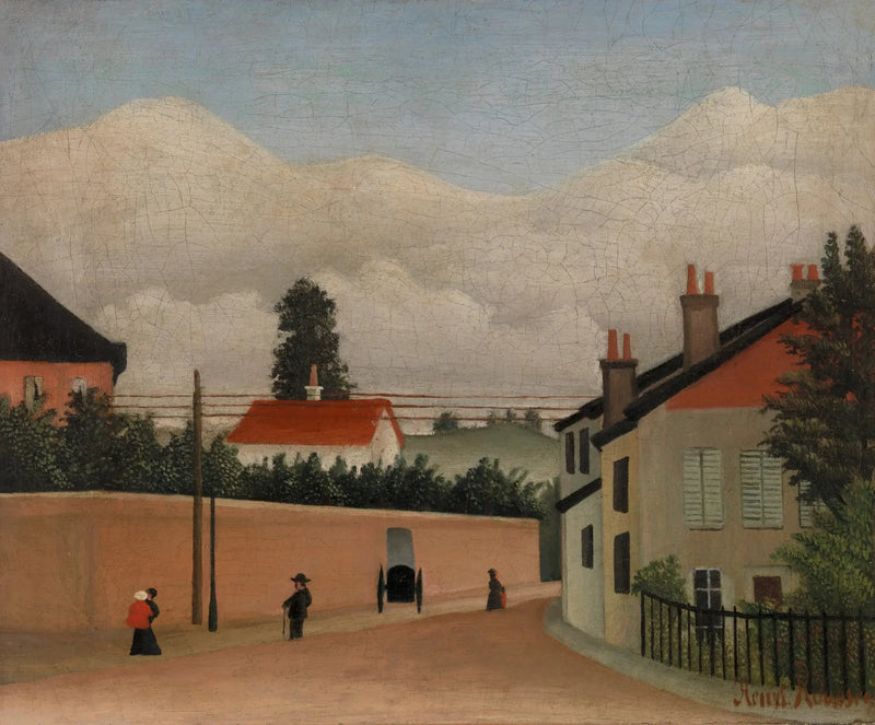 Okolice Paryża - Henri Rousseau