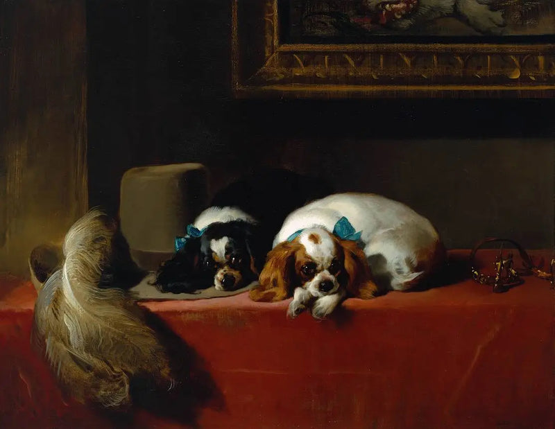 Cavalier King Charles („Zwierzęta towarzyszące jeźdźcowi”) - Edwin Henry Landseer