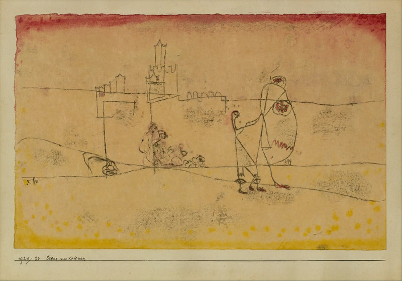 Epizod w Kairuanie - Paul Klee