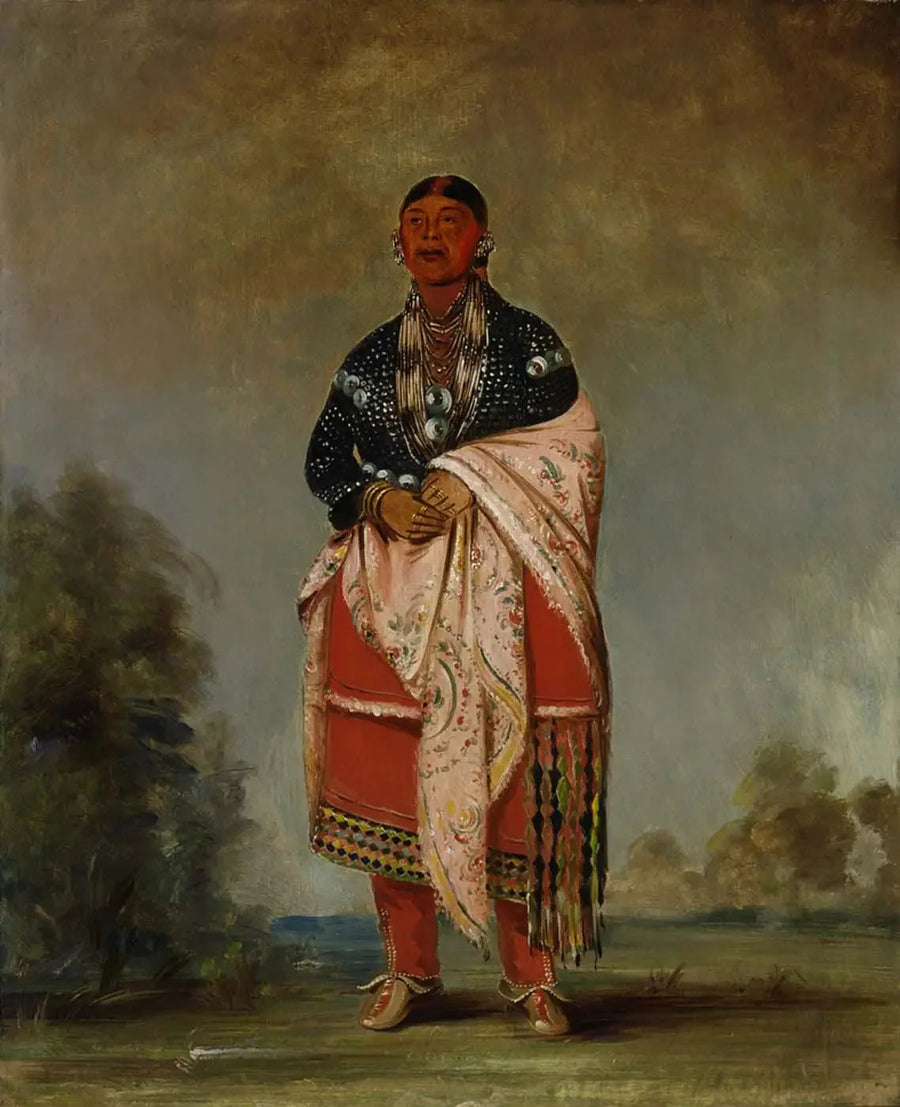 Żona Kee-o-kúk - George Catlin