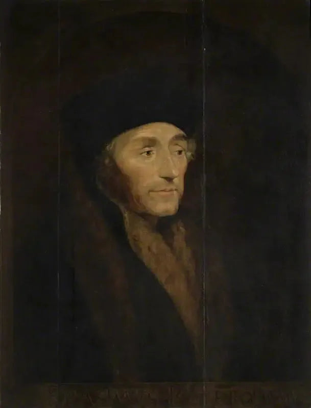Erazm z Rotterdamu (1466–1536), Humanista i teolog - Hans Holbein Młodszy