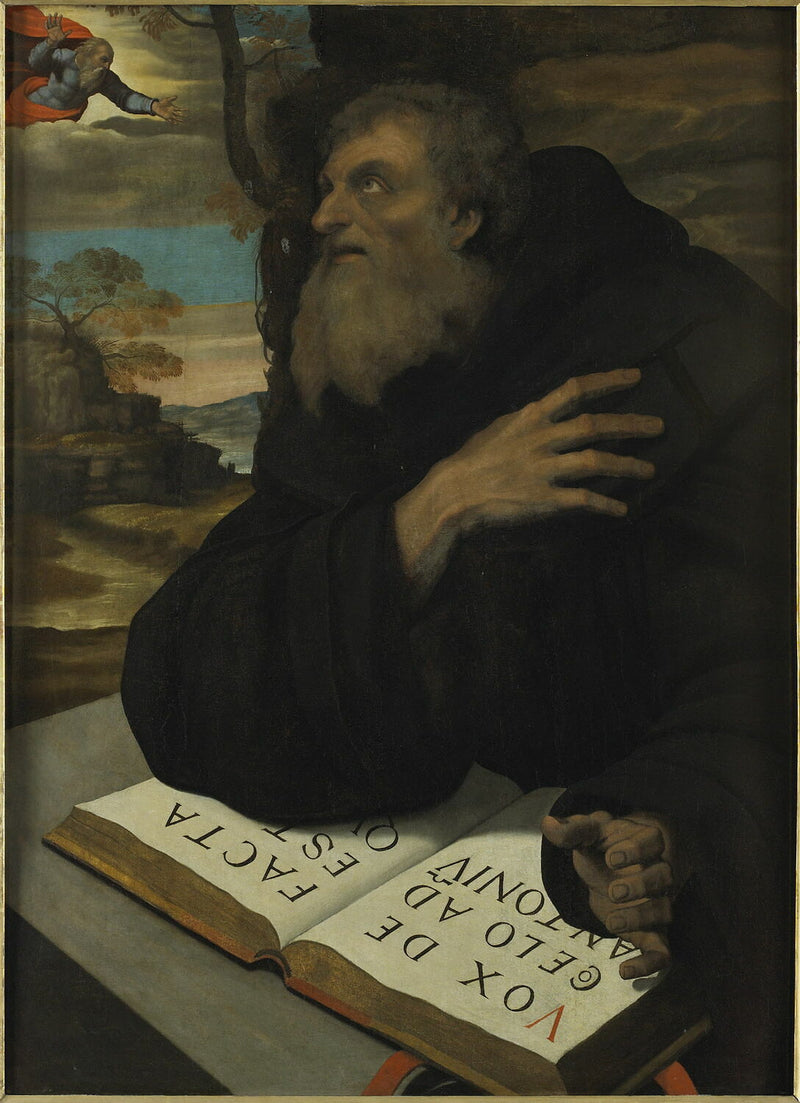 Święty Antoni Pustelnik - Sebastiano del Piombo