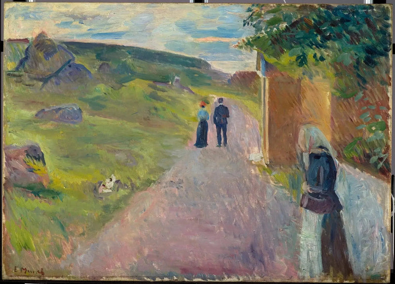 Erotyzm letniego wieczoru - Edvard Munch